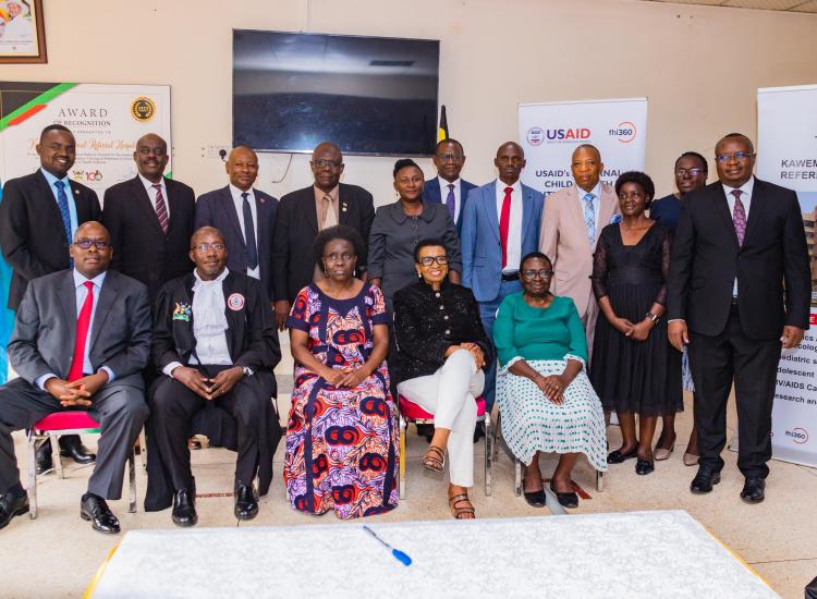 Hon. Anifa Kawooya Bangirana, as the State Minister for Health in charge of General Duties, presided over the induction of new board members at Kawempe National Referral Hospital on Tuesday, December 3rd, 2024.